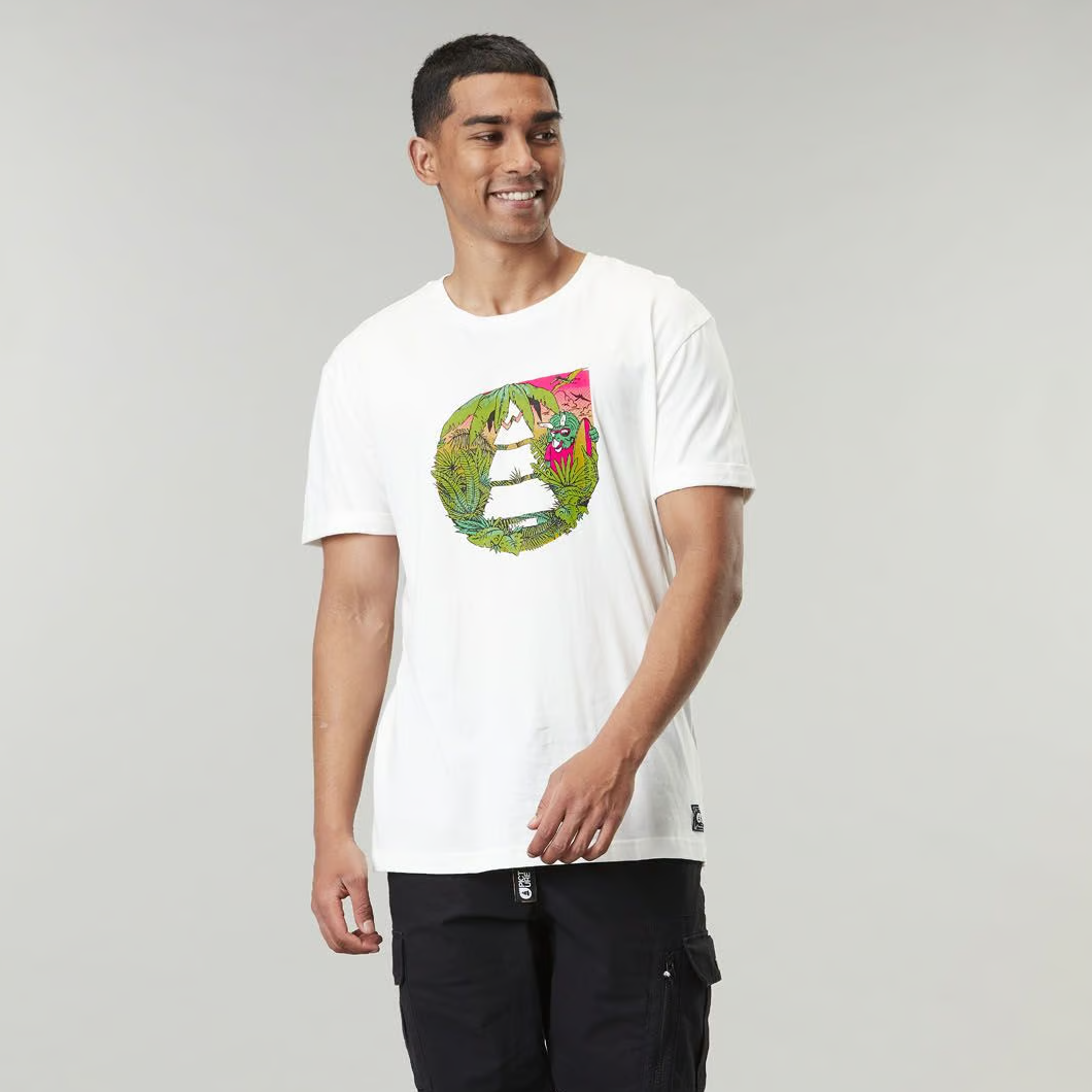 TSHIRT BASEMENT TRISURF WHITE