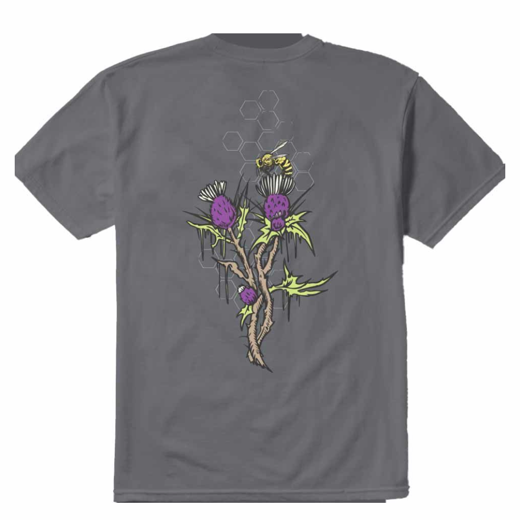 T-SHIRT ETNIES BONES MCCLUNG TEE CHARCOAL