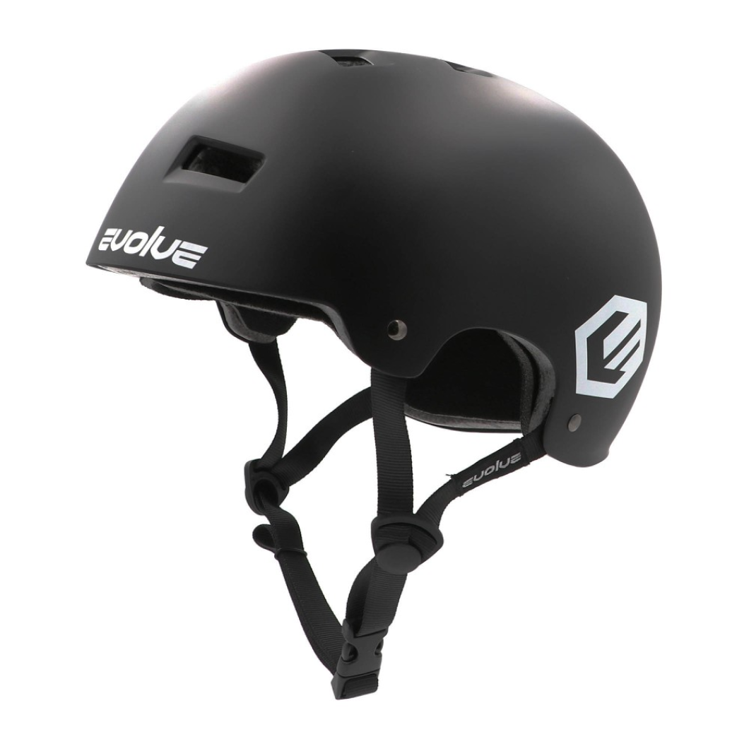 Evolve Curb Helmet - Matt Black