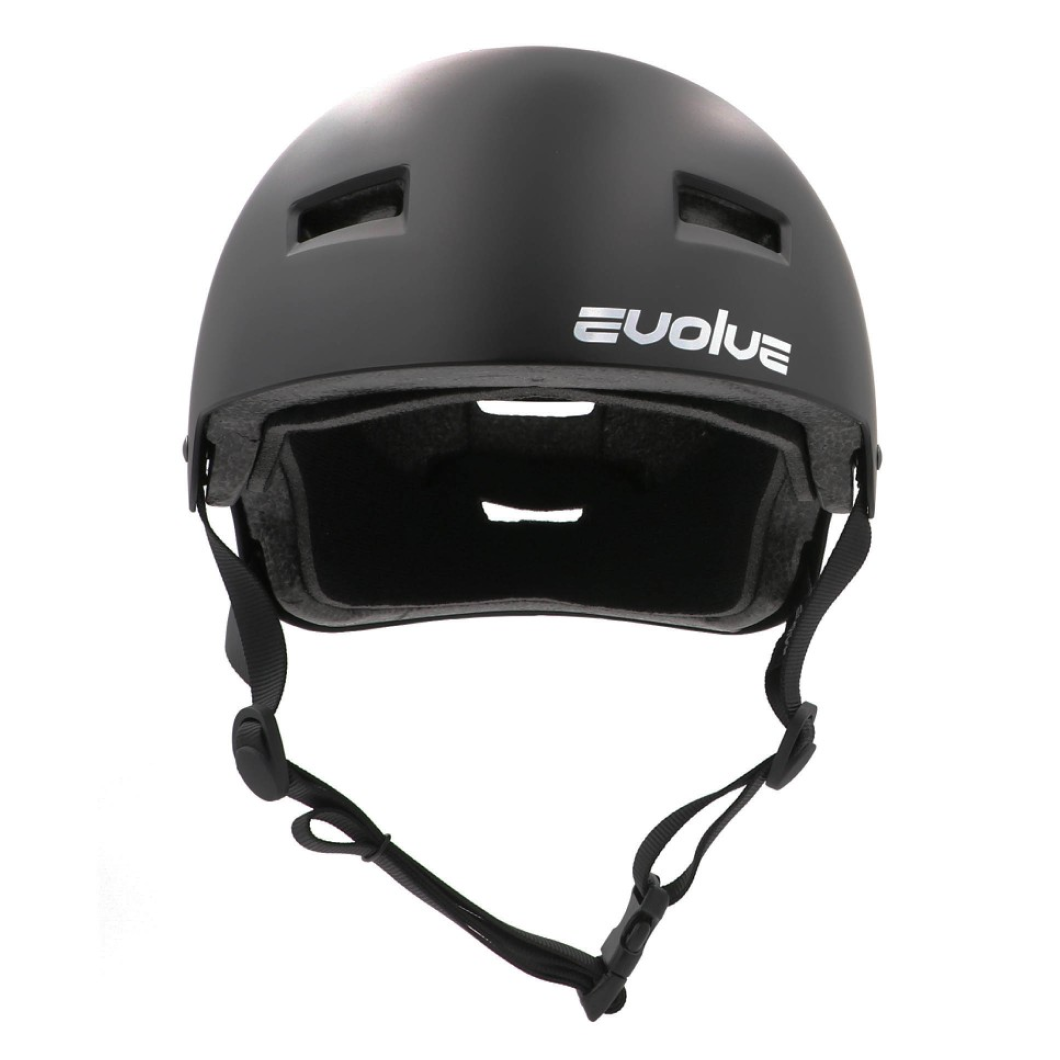 Evolve Curb Helmet - Matt Black