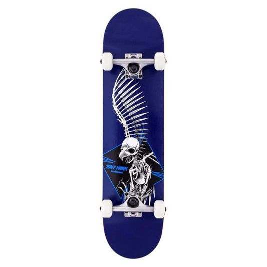 Birdhouse Stage 1 Full Skull 2 Blue 7.5" Skateboard Complete