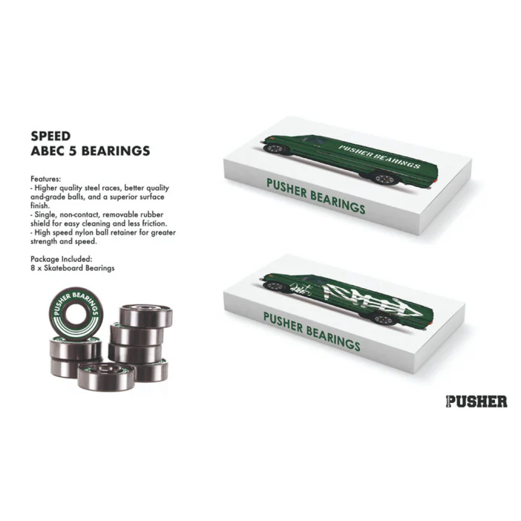 Pusher Speed Abec 5 Bearings