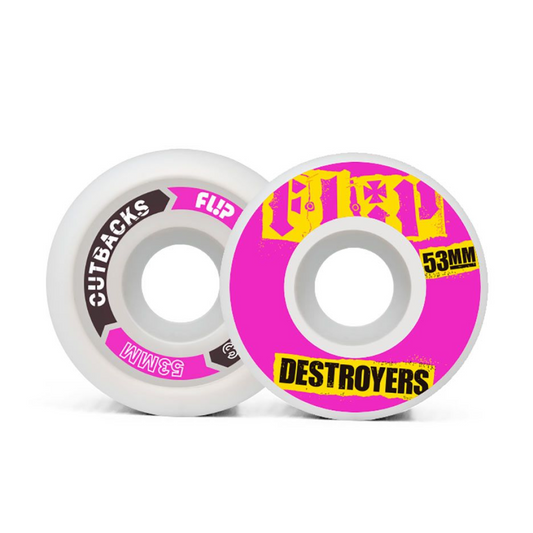 Flip Cutback Destroyers Pink 53mm 99a Wheels