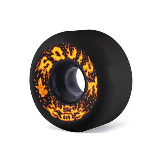 Cruzade Squirt 58mm 84a Black Wheels Pack