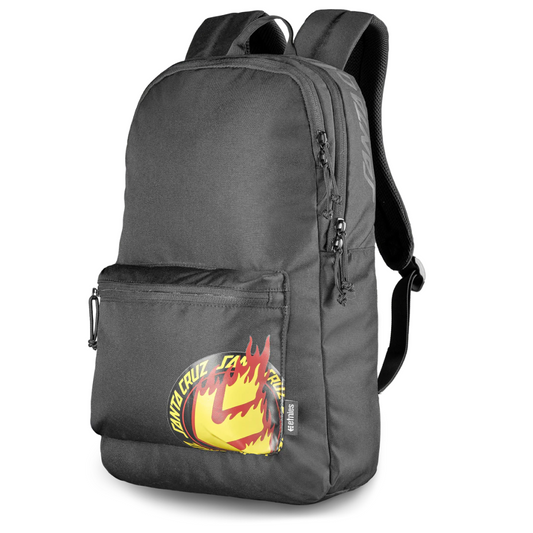 Etnies X Santa Cruz Flame Fader Backpack Black