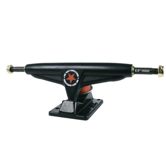 Iron 3 6.0 High Black Skateboard Trucks