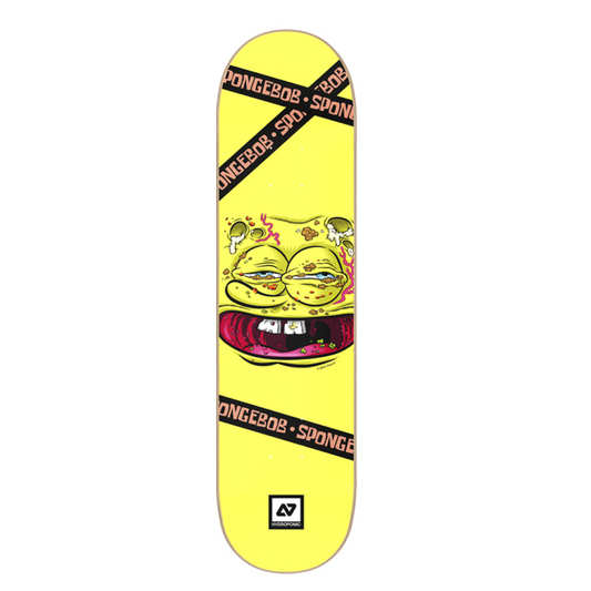 SPONGEBOB Skateboard Yellow Sponge Bob 8.125"