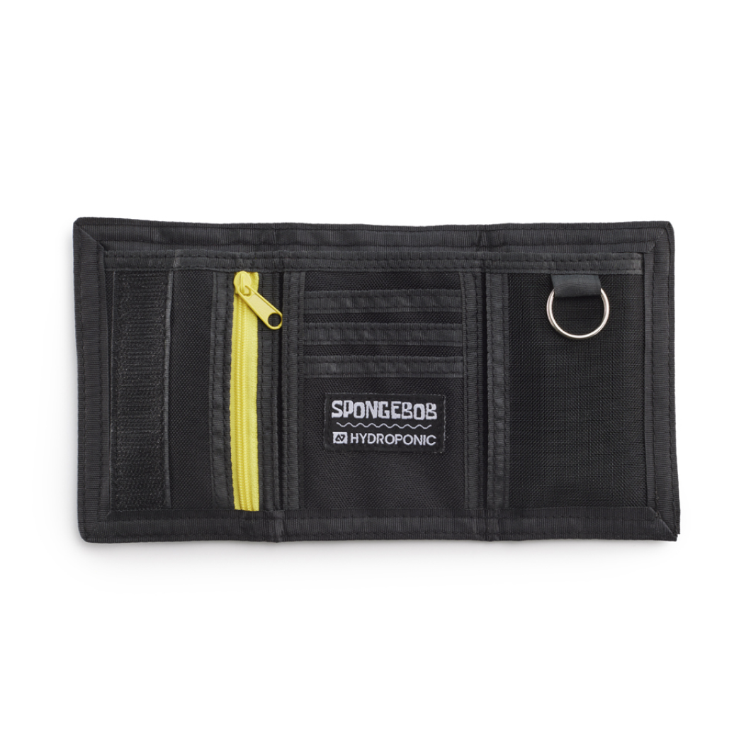 Wallet BRIDGE SPONGE BOB Black Yellow