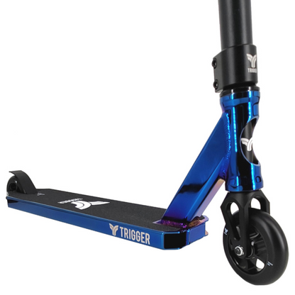 Trigger Tricks 55 Freestyle Scooter Blue Neodeck