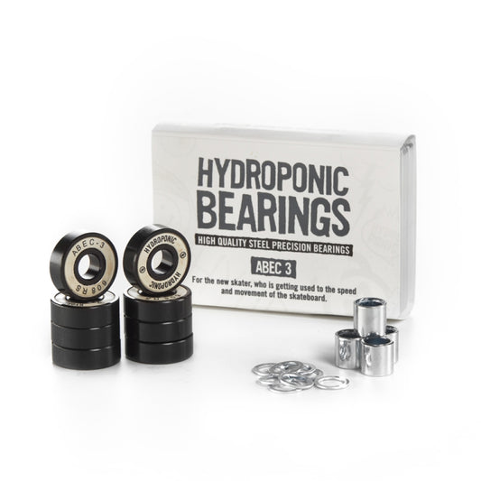 Skate Bearings HY ABEC 3 - WHITE