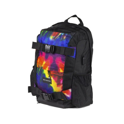 Mochila Skate BG KENTER Tie Dye Black