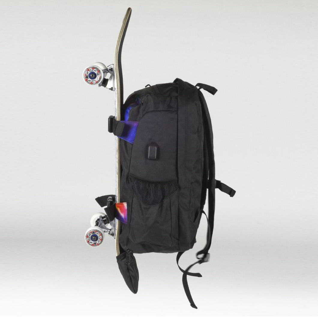 Mochila Skate BG KENTER Tie Dye Black