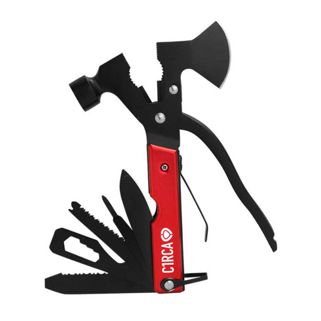 C1rca Din Icon Multitool Hammer Black Red