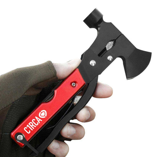 C1rca Din Icon Multitool Hammer Black Red