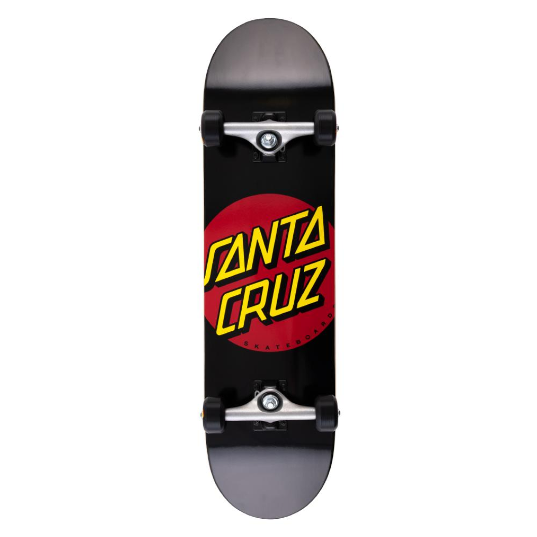 Santa Cruz Complete (UK) Classic Dot Full Black 8.00 IN