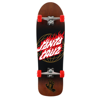 Santa Cruz Global Flame Dot Cruzer Complete – 9.7" x 31.7"