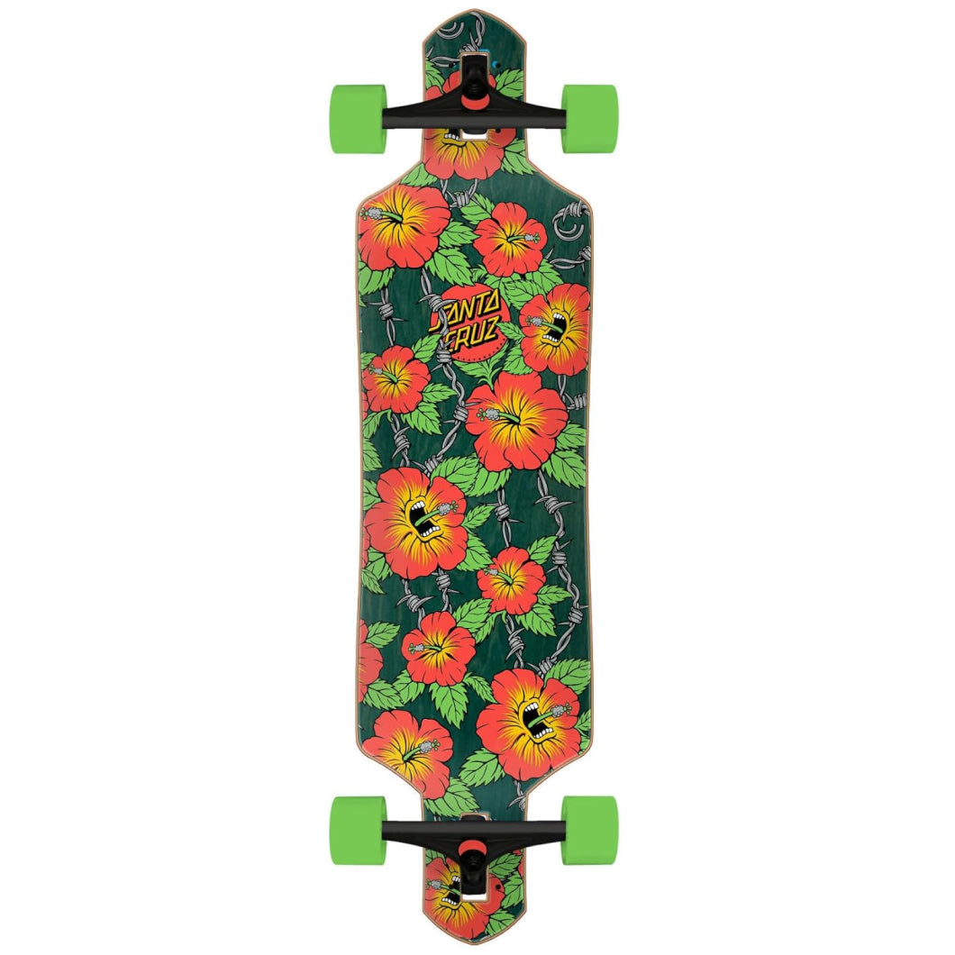 Santa Cruz Longboard Complete Screaming Hibiscus Drop Thru