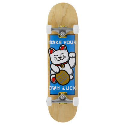 Enuff Lucky Cat Mini Complete Skateboard - Natural - 7.25"