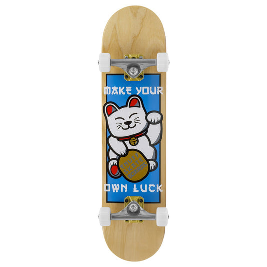 Enuff Lucky Cat Mini Complete Skateboard - Natural - 7.25"