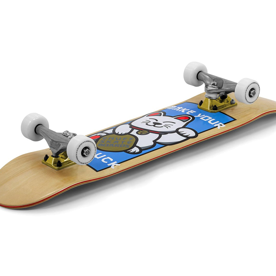 Enuff Lucky Cat Mini Complete Skateboard - Natural - 7.25"