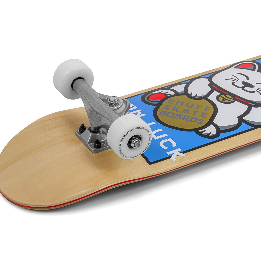 Enuff Lucky Cat Mini Complete Skateboard - Natural - 7.25"