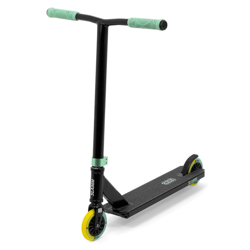 Slamm Classic Mini Pro Stunt Scooter Black/Green