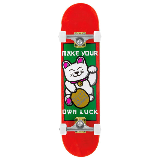 Enuff Lucky Cat Mini Complete Skateboard - Red - 7.25"