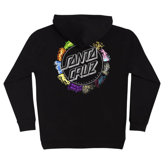 Santa Cruz Pokémon Hoodie – Power Dot (Black)