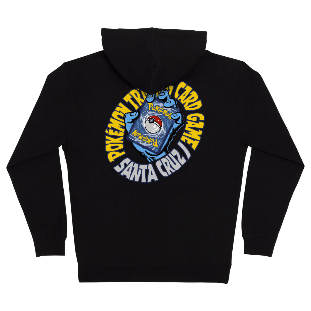 Santa Cruz Zip Hood Pokemon TCG Hand — Black