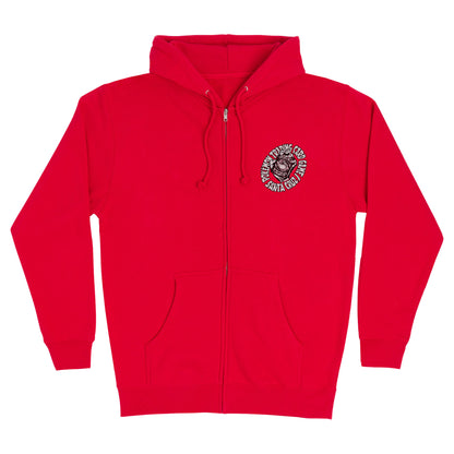 Santa Cruz Zip Hood Pokemon TCG Hand — Red