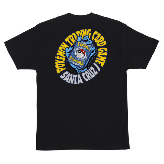 Santa Cruz Pokémon TCG Hand T-Shirt (Black)