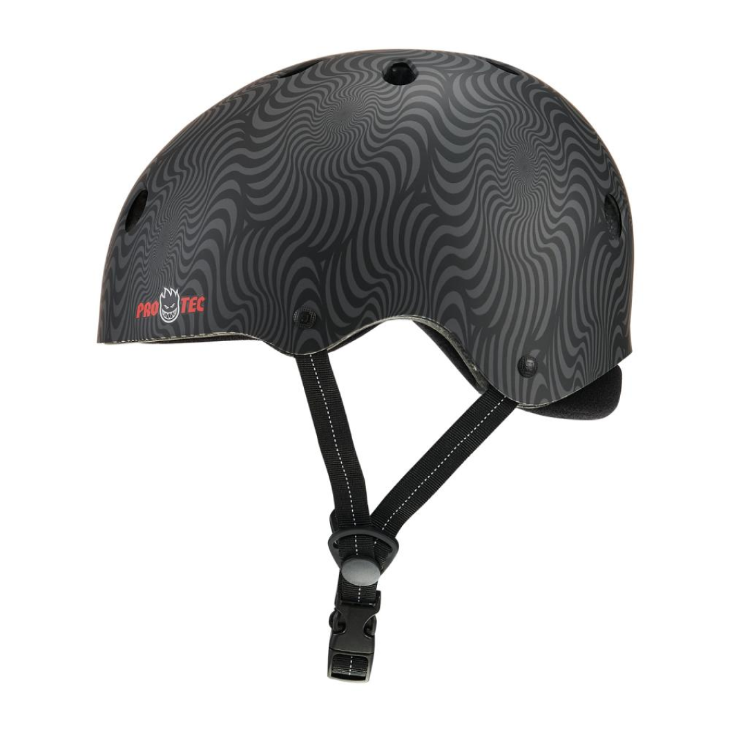 Pro-Tec X Spitfire Low Pro Helmet – Black Swirl