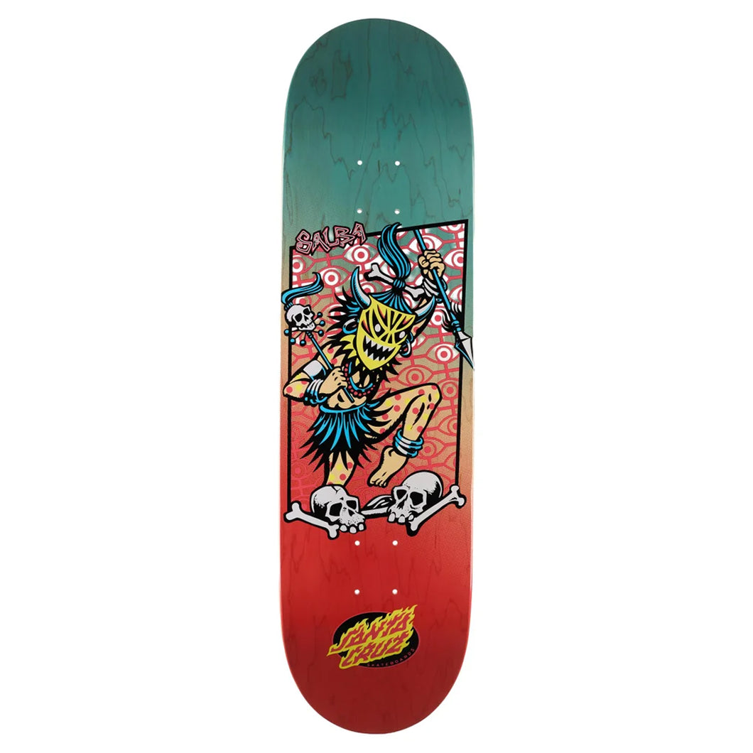 Santa Cruz Pro Deck (UK) Salba Voodoo Frame Orange/Blue 8.5 IN