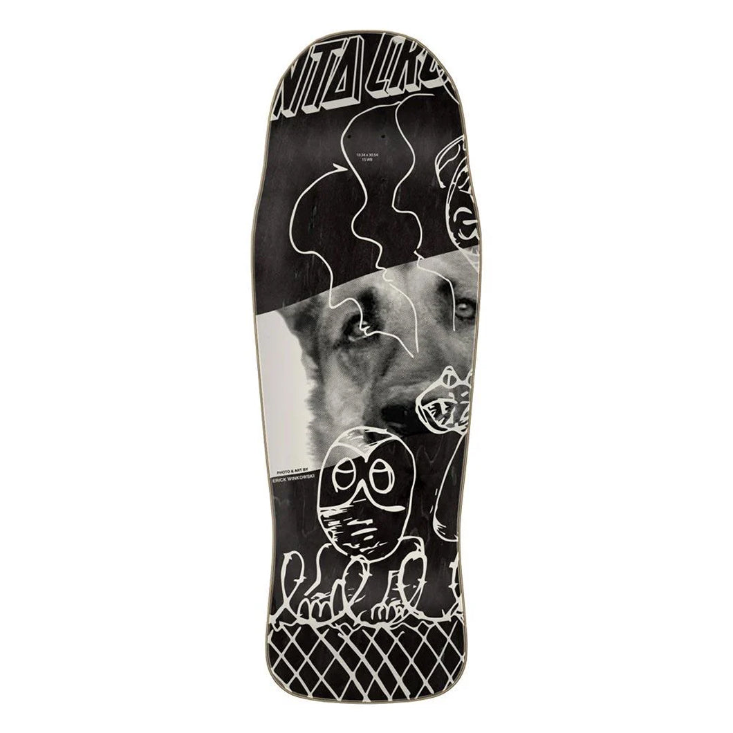 Santa Cruz Shaped Deck (UK) Winkowski Tribute Pro Multi 10.34 IN