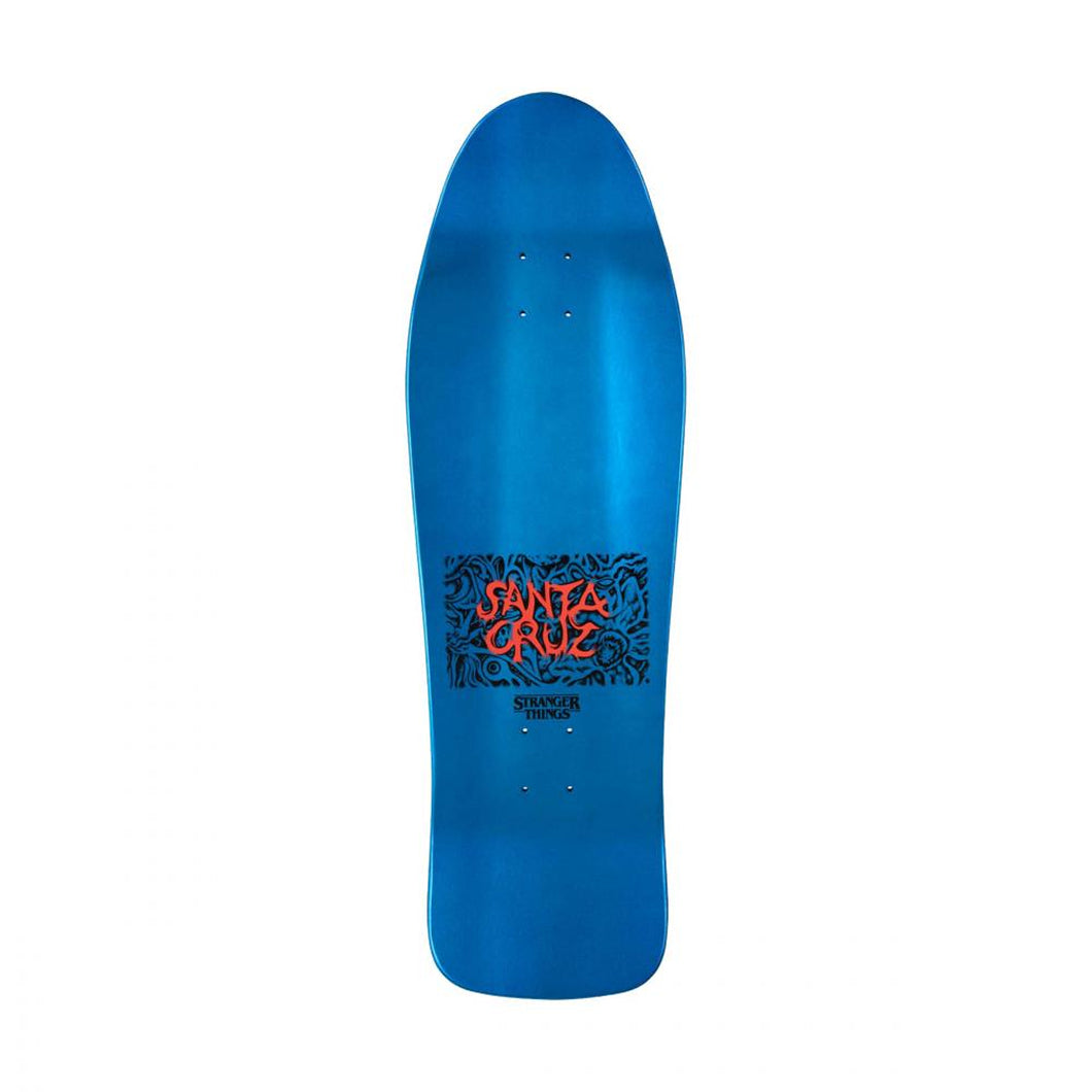 Santa Cruz ST Deck (UK) Stranger Things Knox Hellfire Blue 10.07 IN