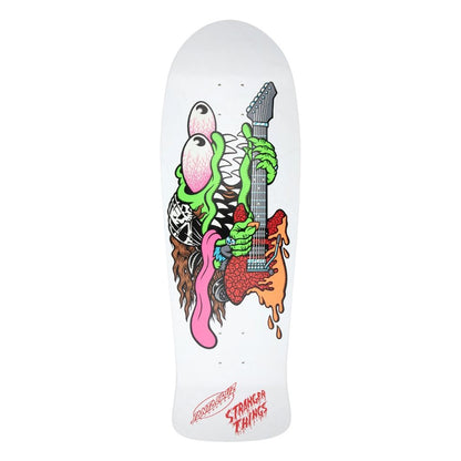 Santa Cruz ST Deck (UK) Stranger Things Meek Slasher White 10.1 IN