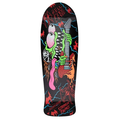 Santa Cruz ST Deck (UK) Stranger Things Meek Slasher Black 10.1 IN