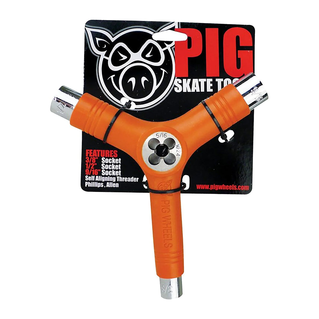 Pig Tool with Thread Cutter