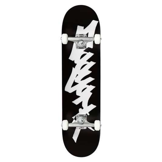 Zoo York Tag Complete Skateboard (7.75" - Black/White)