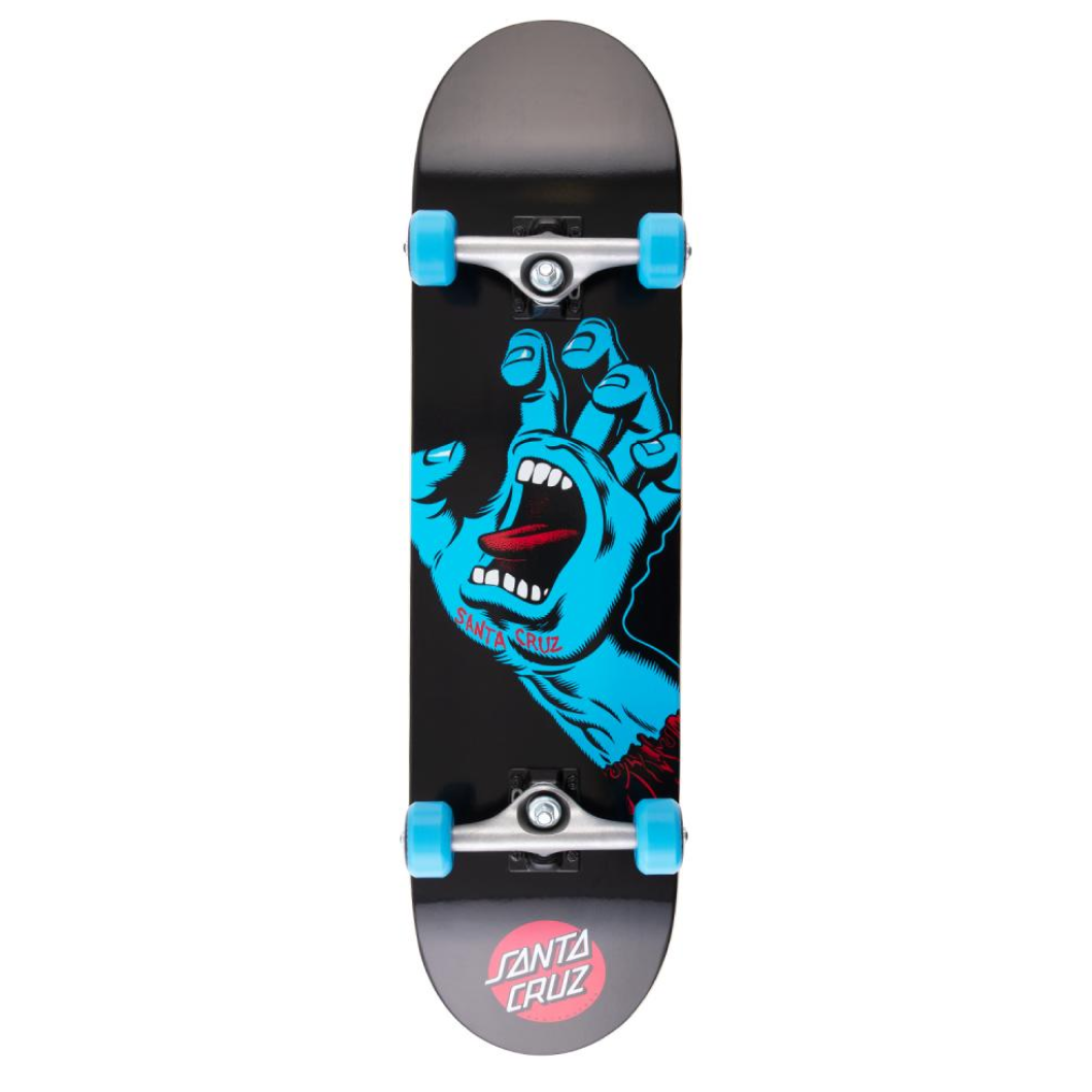 Santa Cruz Complete Screaming Hand - Black 8.00 IN