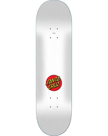 Santa Cruz Screaming Hand White 8.25" Skateboard Deck