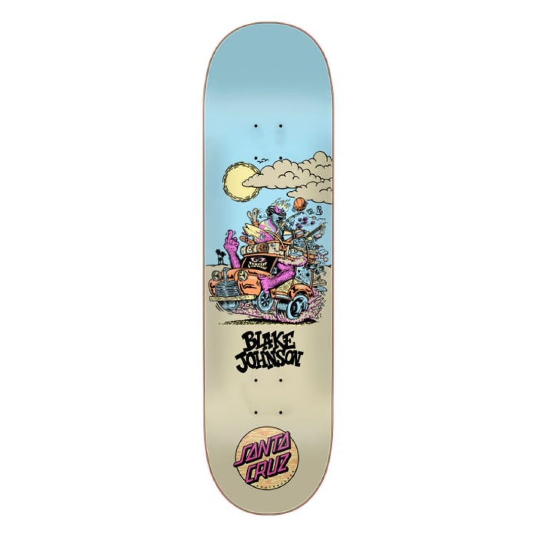 SKATE SANTA CRUZ JOHNSON BEAST WAGON PRO 8.375