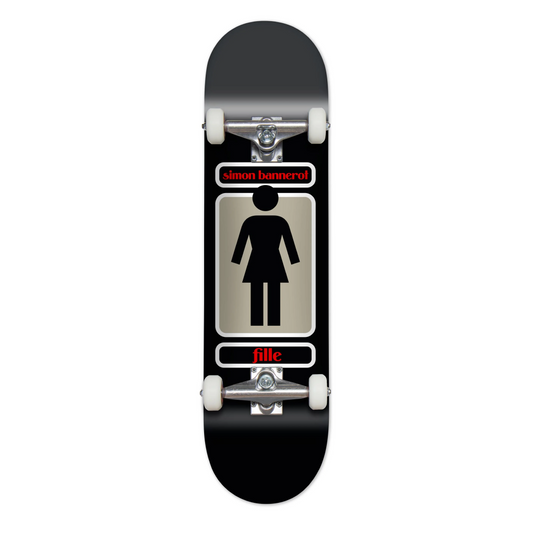 GIRL COMPLETE SKATEBOARD 93 TIL SIMON BANNEROT 8"