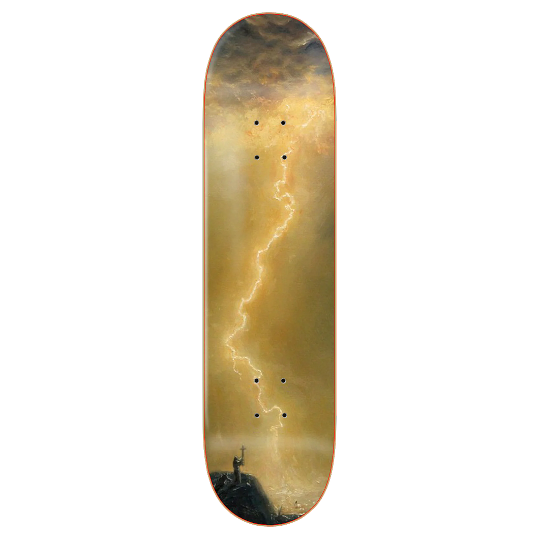 Zero Skateboard Deck Lewandowski III Kanaan Dern 8.375"
