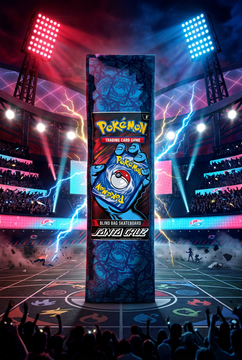 Pokémon x Santa Cruz Skateboards | Limited Edition Blind Bag