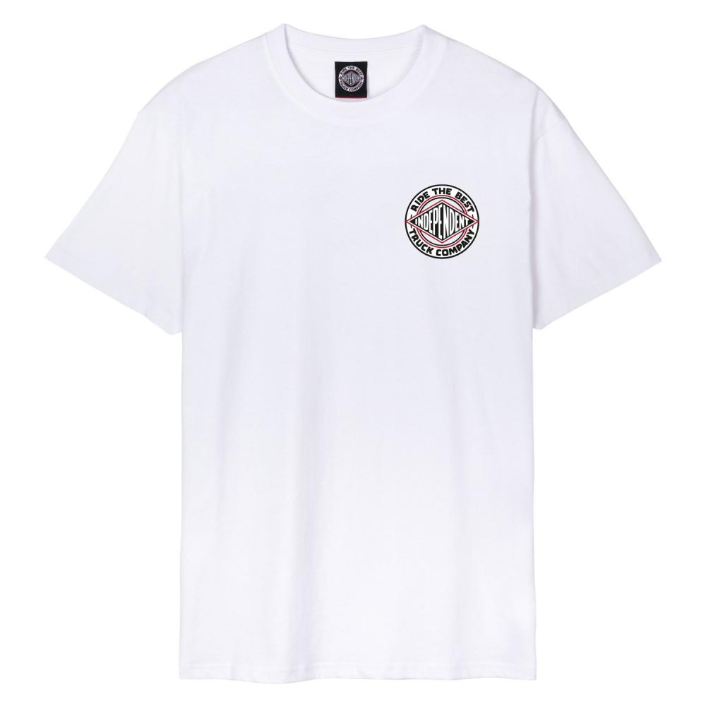 Independent T-Shirt BTG Summit T-Shirt White/Red