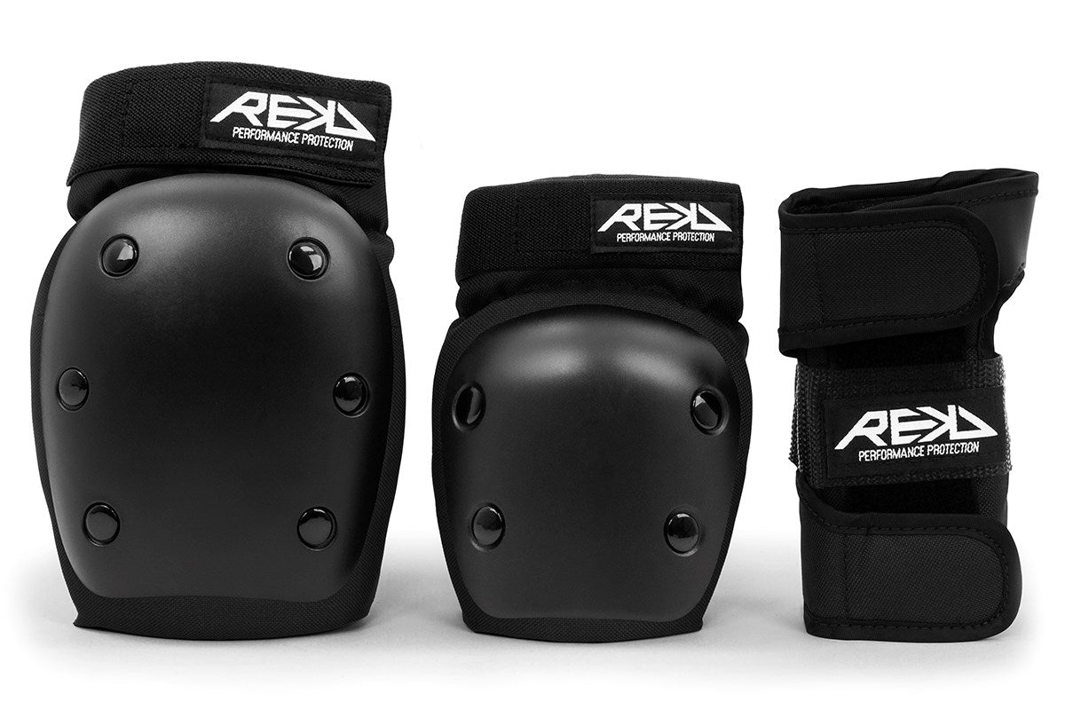 REKD Heavy Duty Triple Pad Set - Black