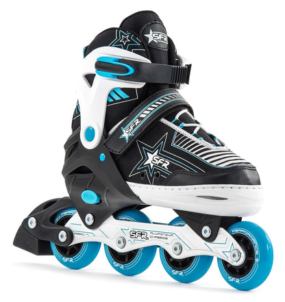SFR Pulsar Adjustable Children's Inline Skates - Blue