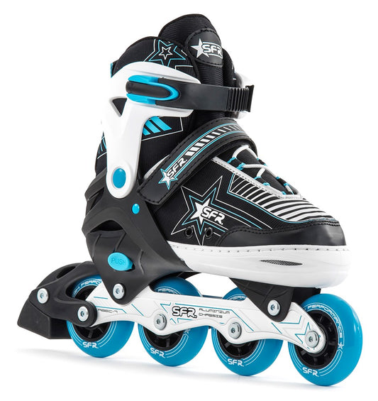 SFR Pulsar Adjustable Children's Inline Skates - Blue