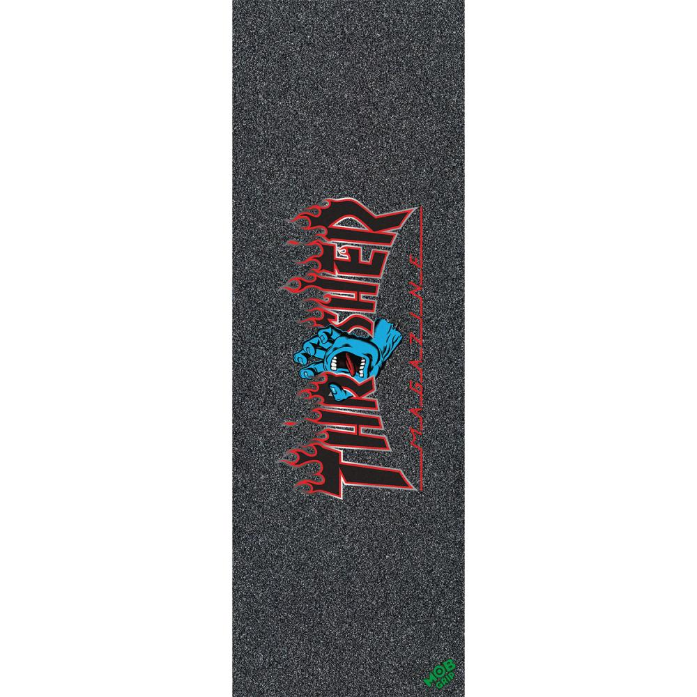 SCR x Thrasher Griptape Screaming Flame Logo